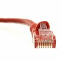 Swe-Tech 3C Cat6 Red Copper Ethernet Patch Cable, Snagless/Molded Boot, POE Compliant, 6 inch FWT10X8-07100.5